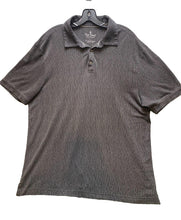 Load image into Gallery viewer, Nat Nast Shirt Adult Large Charcoal Gray Textured Polo Collared Golf Preppy Mens
