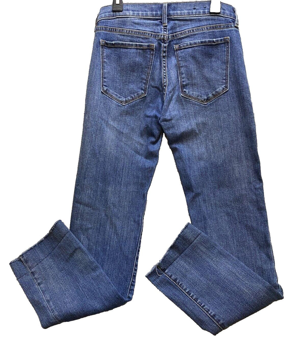 Banana Republic Jeans Womens Small (25X30)Blue Denim Straight Workwear Ladies