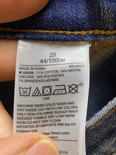 Load image into Gallery viewer, Banana Republic Jeans Womens Small (25X30)Blue Denim Straight Workwear Ladies
