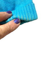 Load image into Gallery viewer, Pendleton Sweater Womens Small Blue Button Front Cardigan Woolen Mills Oversized
