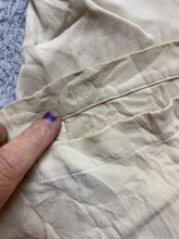 Load image into Gallery viewer, Eileen Fisher Pants Womens Large (37x29) Beige Flat Front Silk Spandex Ladies
