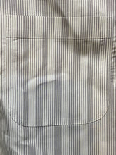 Load image into Gallery viewer, Brooks Brothers Shirt Adult 16.5-34 Gray Black Striped  Button Up Dress Mens
