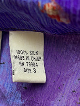 Load image into Gallery viewer, Chicos Shirt Womens 3 Extra Large AOP Diner City Scene Vibrant Button Up Silk
