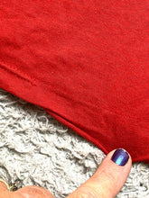 Load image into Gallery viewer, VTG Santa Cruz Bulldogs Shirt Adult Large Red Single Stitch Spell Out 80s Mens
