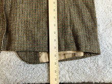Load image into Gallery viewer, Andhurst Sport Coat Mens 44L Black Yellow Tweed Breasted 100% Wool Suit Blazer
