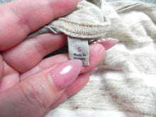 Load image into Gallery viewer, Athleta Shirt Womens Small Gray Striped 100% Linen Tank Blouse Casual Ladies
