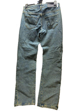Load image into Gallery viewer, Boohoo Man Jeans Adult 32x30 Blue Denim Graffiti Button Fly Hip Hop Punk Y2K
