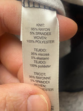 Load image into Gallery viewer, Chicos Shirt Women 3 (Extra Large) Sheer Trim Tunic Rayon Spandex Stretch Blouse
