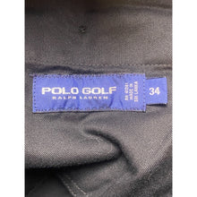 Load image into Gallery viewer, Ralph Lauren Shorts Adult 34 Flat Front Golf Casual Black Tartan Polo Logo Mens
