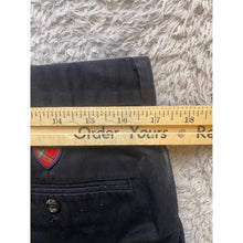 Load image into Gallery viewer, Ralph Lauren Shorts Adult 34 Flat Front Golf Casual Black Tartan Polo Logo Mens
