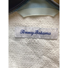 Load image into Gallery viewer, Tommy Bahama Shirt Adult Medium Ivory Seersucker Button Up Short Sleeve Mens
