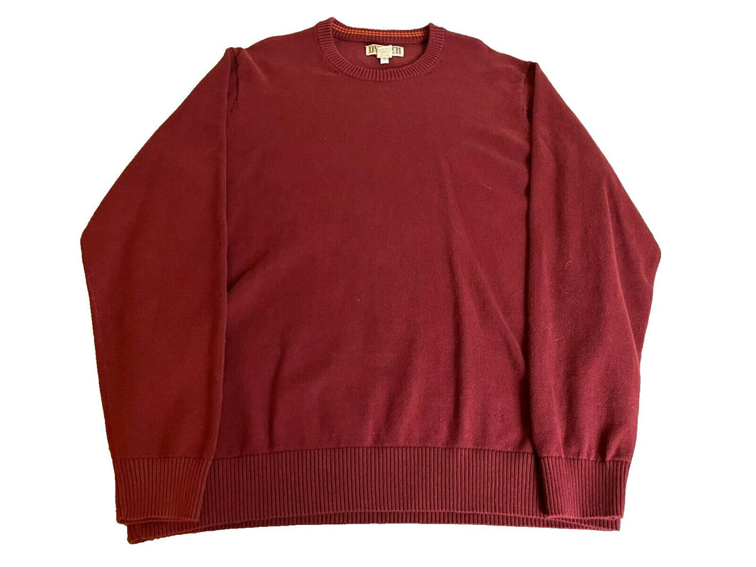 Duluth Trading Sweater Adult XLT Extra Large Tall Maroon Outerwear Nylon Mens