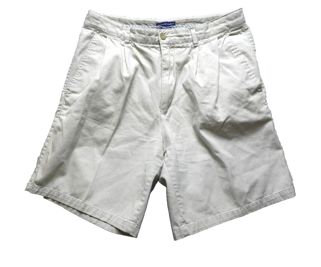 Catalina Shorts Adult 34 Pleated Navigator 8.5 Inseam Twill Walking Casual Mens