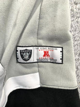 Load image into Gallery viewer, Oakland Raiders Sweatshirt Youth 14-16 Black Gray Hoodie NFL Football Boys
