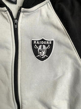 Load image into Gallery viewer, Oakland Raiders Sweatshirt Youth 14-16 Black Gray Hoodie NFL Football Boys
