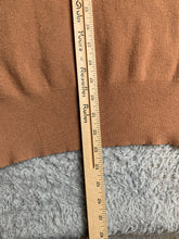 Load image into Gallery viewer, Hem &amp; Thread Sweater Womens Large Brown Crewneck Knit Outerwear Pullover Ladies
