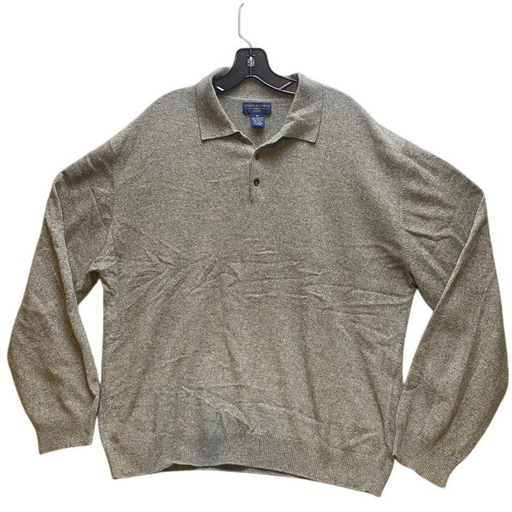 Joseph & Lyman Sweater Adult Extra Large Gray Cashmere Preppy Academica Mens
