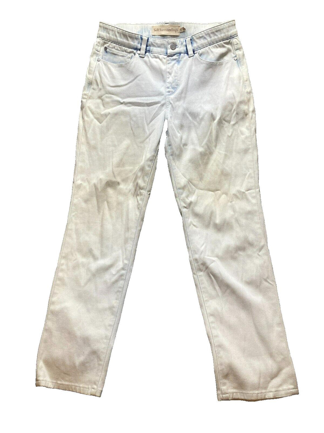 Soft Surroundings Jeans Women Petite Medium (32x28) Spandex Stretch Modal Denim