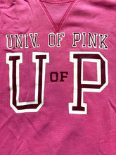 Load image into Gallery viewer, Victoria&#39;s Secret Sweatshirt Womens Large Univ of Pink Fleece Oversized Pullover
