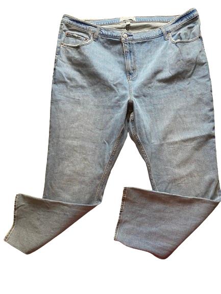Abercrombie & Fitch Jeans Adult 36x22 Blue 90s Slim Straight High Rise Curve Men
