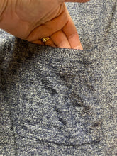 Load image into Gallery viewer, Barefoot Dreams Sweater Womens Large Heather Navy Cozychic Lite Cardigan Rayon
