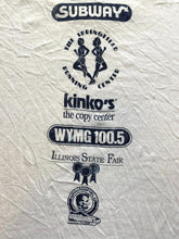 Load image into Gallery viewer, VTG Abe&#39;s Amble 10 KM Road Race Shirt Adult Extra Large White Single Stitch 90s
