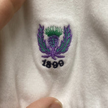 Load image into Gallery viewer, Polo Golf Shirt Adult Large White Ralph Lauren Tartan Logo Short Sleeve Mens
