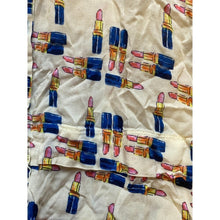 Load image into Gallery viewer, Maeve Anthropologie Shirt Womens 0 Sleeveless Button Down Lipstick AOP Collar
