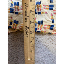 Load image into Gallery viewer, Maeve Anthropologie Shirt Womens 0 Sleeveless Button Down Lipstick AOP Collar
