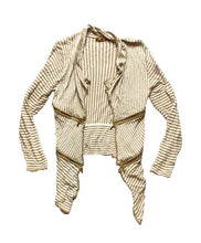 Load image into Gallery viewer, Belldini Sweater Womens Medium Open Front Cardigan Waterfall Asymmetric Viscose
