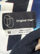 Load image into Gallery viewer, Original Use Shirt Adult Medium Patriotic Button Up AOP Polaroid Beach Mens
