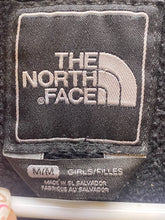 Load image into Gallery viewer, The North Face Jacket Youth Medium Black Polartec Outdoor Full Zip Sweater Girls
