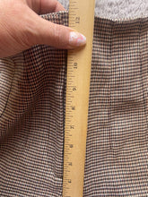 Load image into Gallery viewer, Zara Dress Pants Womens Medium Brown Black Casual Workwear Wide Leg Ladies
