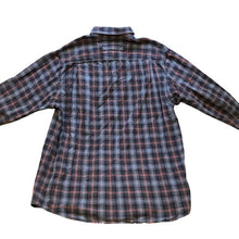Load image into Gallery viewer, Duluth Trading Shirt Mens Large Tall Flannel Relaxed Fit Plaid Button Up
