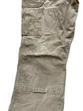 Load image into Gallery viewer, Wrangler Pants Adult 38x32 Taupe Riggs Carpenter Workwear Cargo Pockets Mens
