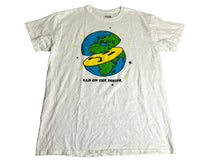 Load image into Gallery viewer, A Lab Shirt Adult Medium White Sad On The Inside Planet Earthy Earthcore Mens
