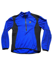 Load image into Gallery viewer, Castelli Jacket Womens Large Blue 1/2 Zip Cycling Jersey Shirt Windbreaker
