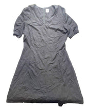 Load image into Gallery viewer, Cabi Dress Womens Large Black A-line Shift Midi Rayon Spandex Nylon Ladies
