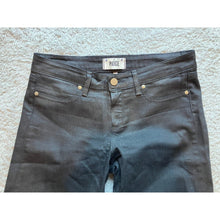 Load image into Gallery viewer, Paige Jeans Womens 29x28 Black Coated Verdugo Ultra Skinny Denim Ladies
