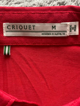Load image into Gallery viewer, Criquet Shirt Adult Medium Preppy Embroidered Logo Pocket Casual Golf Polo Mens
