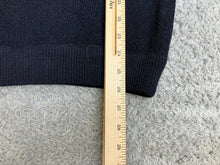 Load image into Gallery viewer, Pro&#39;s Pride by Hepner Sweater Adult Medium Navy V-Neck Wool Alpaca Outerwear Men
