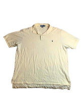 Load image into Gallery viewer, Ralph Lauren Shirt Adult 2XLT XXL Tall Yellow Preppy Blue Pony Golf Polo Mens

