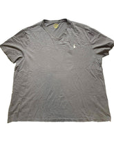Load image into Gallery viewer, Ralph Lauren Shirt Adult Extra Large Slate Gray Single Stitch White Pony Mens
