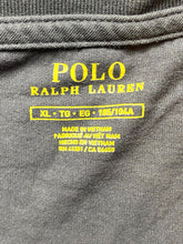 Load image into Gallery viewer, Ralph Lauren Shirt Adult Extra Large Slate Gray Single Stitch White Pony Mens
