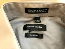 Load image into Gallery viewer, Pierre Cardin Shirt Adult Large Slim Fit Button Up Long Sleeve Casual Camp Mens
