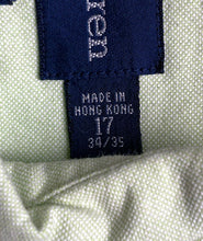 Load image into Gallery viewer, Ralph Lauren Shirt Adult 17 34/35 Keylime Green Flesh Pony Yarmouth Dress Mens
