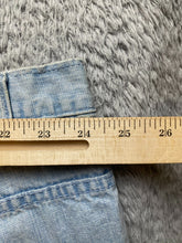 Load image into Gallery viewer, Attitude Shorts Adult 50 Blue Denim Jean Bermuda Flat Front Hip Hop Baggy Mens
