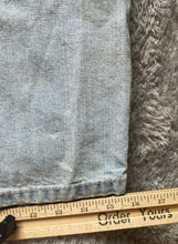 Load image into Gallery viewer, Attitude Shorts Adult 50 Blue Denim Jean Bermuda Flat Front Hip Hop Baggy Mens
