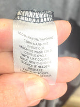 Load image into Gallery viewer, Caslon Dress Womens Large Black Gray Drawstring 100% Rayon Maxi Lagenlook
