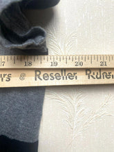 Load image into Gallery viewer, Caslon Dress Womens Large Black Gray Drawstring 100% Rayon Maxi Lagenlook
